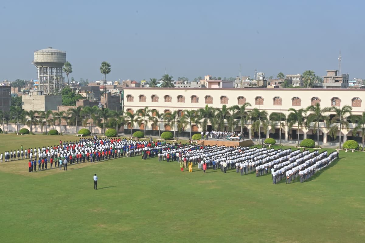 Assembly ground & stage