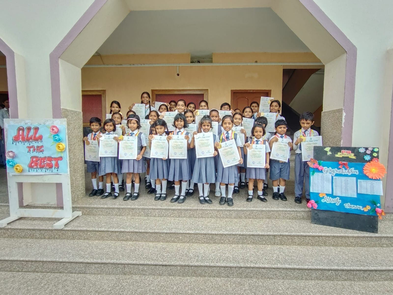 Celebrating Student Talent and Achievement at Divine Happy School